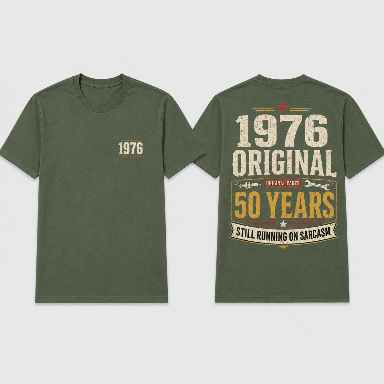 50th Birthday T-Shirt & Crewneck Sweatshirt