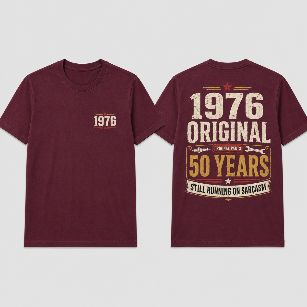 50th Birthday T-Shirt & Crewneck Sweatshirt
