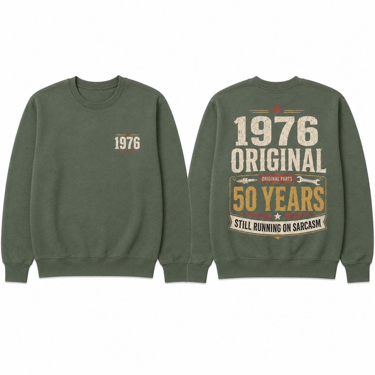 50th Birthday T-Shirt & Crewneck Sweatshirt