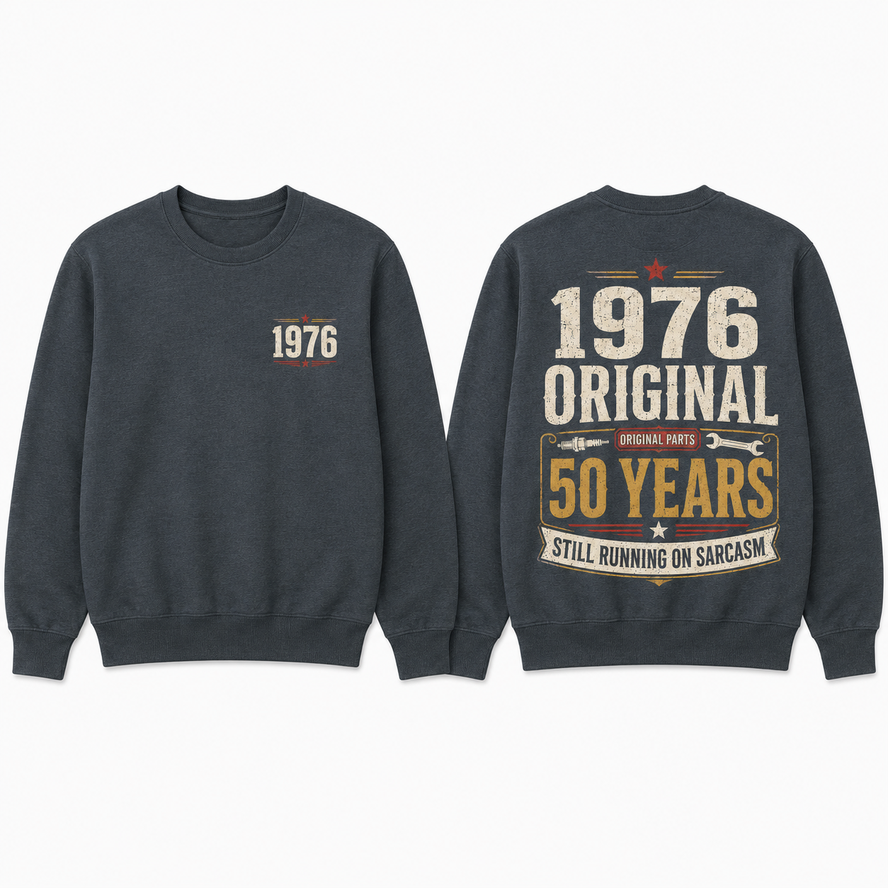 50th Birthday T-Shirt & Crewneck Sweatshirt