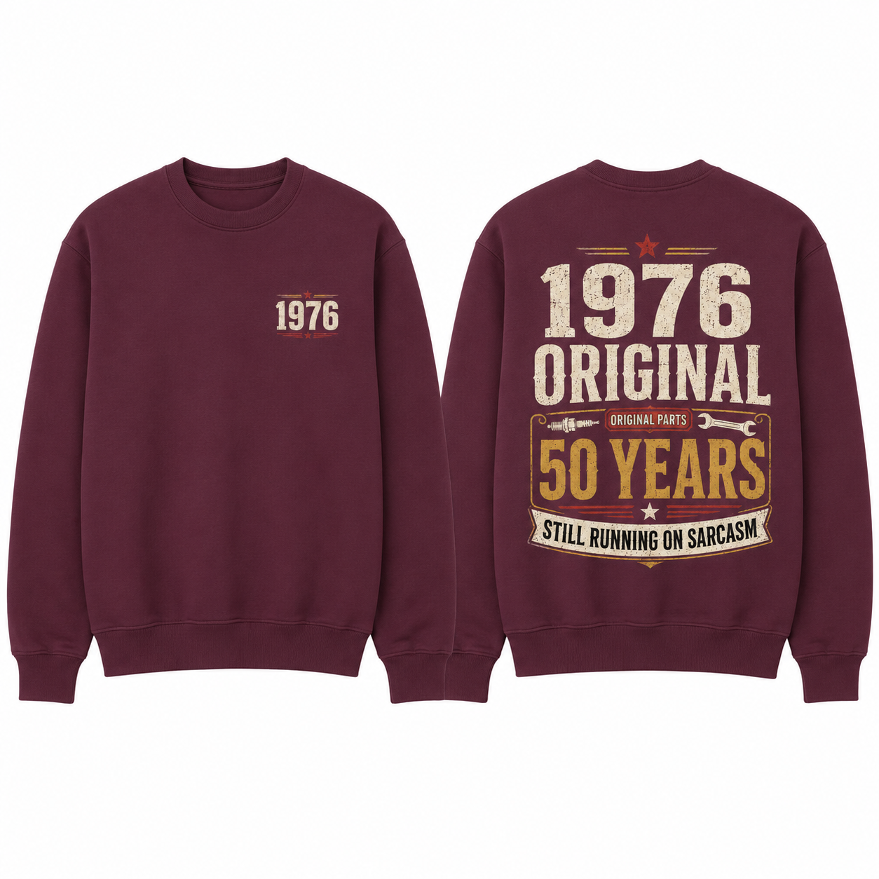 50th Birthday T-Shirt & Crewneck Sweatshirt