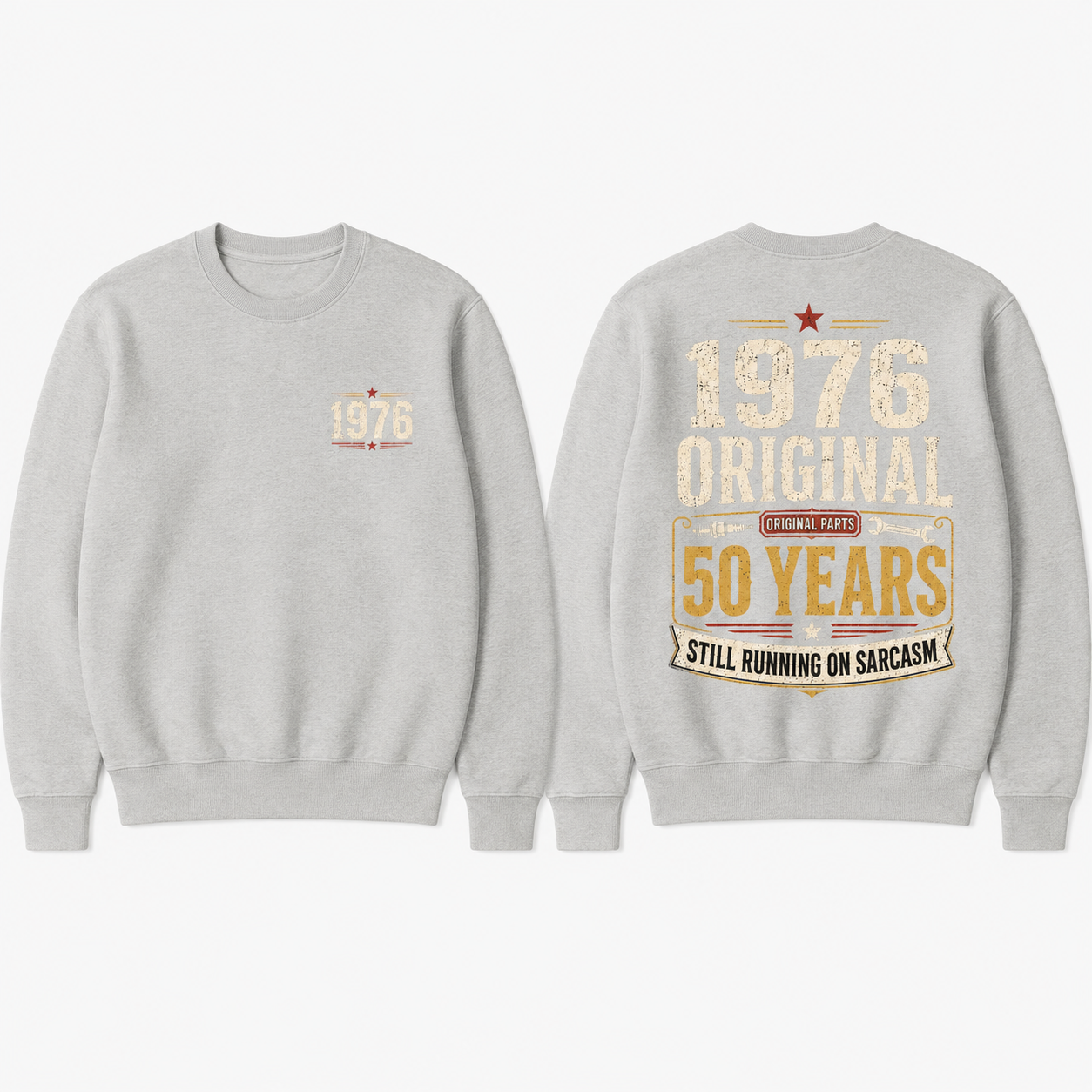 50th Birthday T-Shirt & Crewneck Sweatshirt