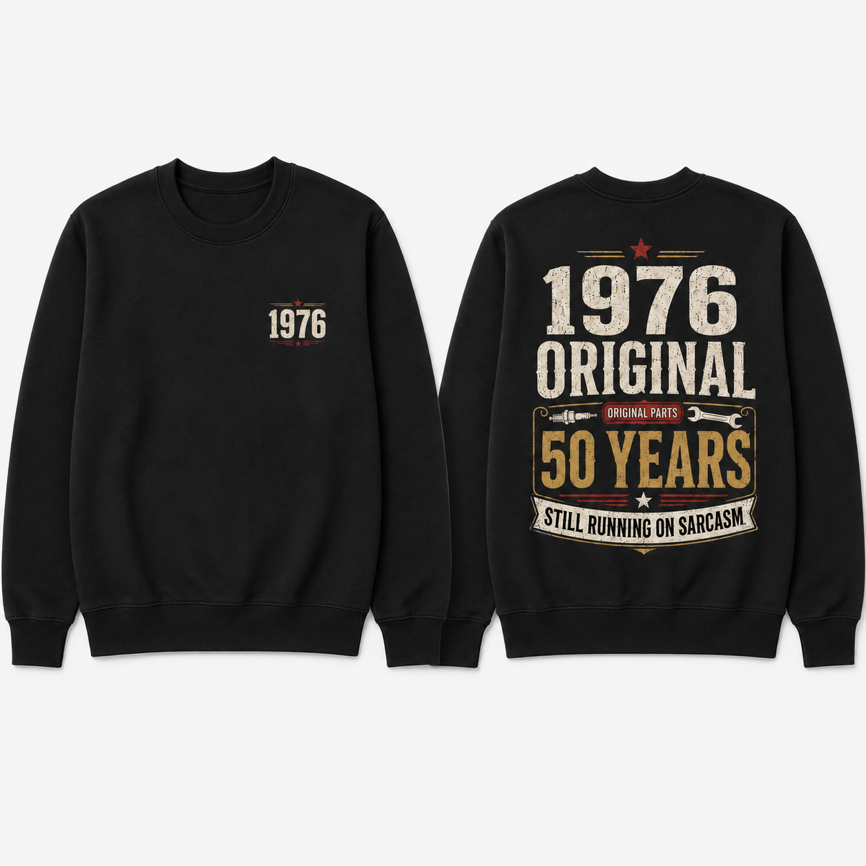 50th Birthday T-Shirt & Crewneck Sweatshirt