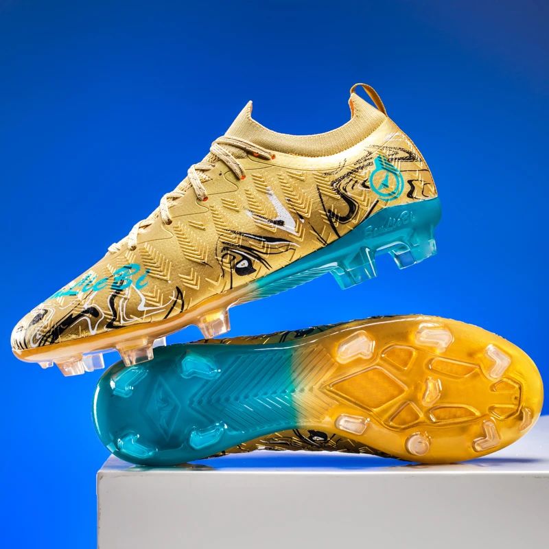 Men’s Soccer Cleats – Professional Football Boots, Non-Slip, Breathable
