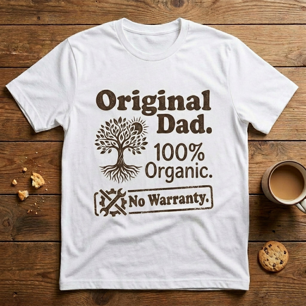 Original Dad. 100% Organic. No Warranty