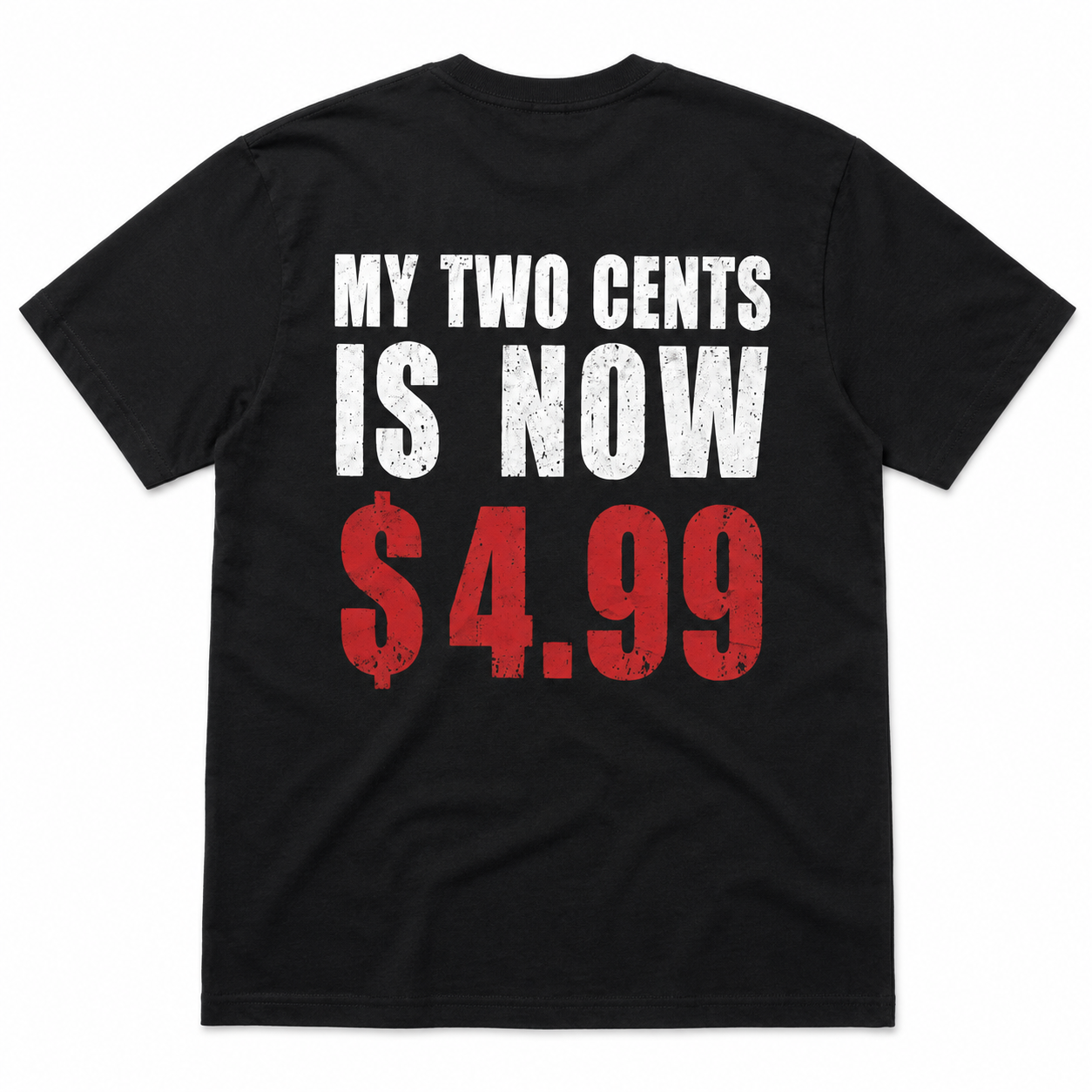 My Two Cents Is Now $4.99 Funny Inflation T-Shirt
