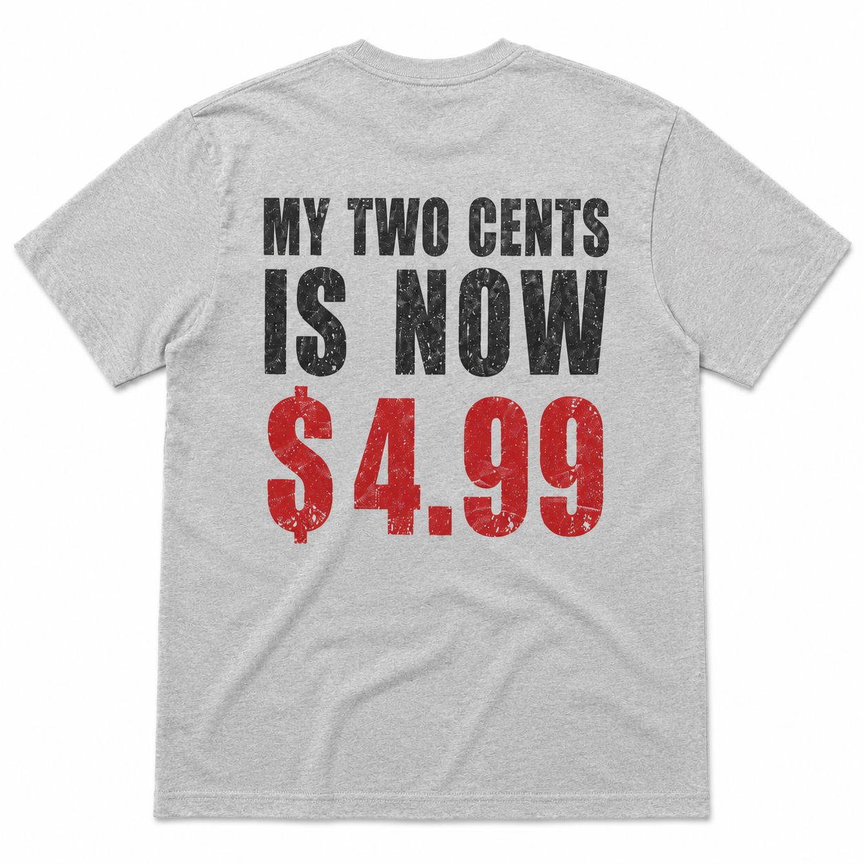 My Two Cents Is Now $4.99 Funny Inflation T-Shirt