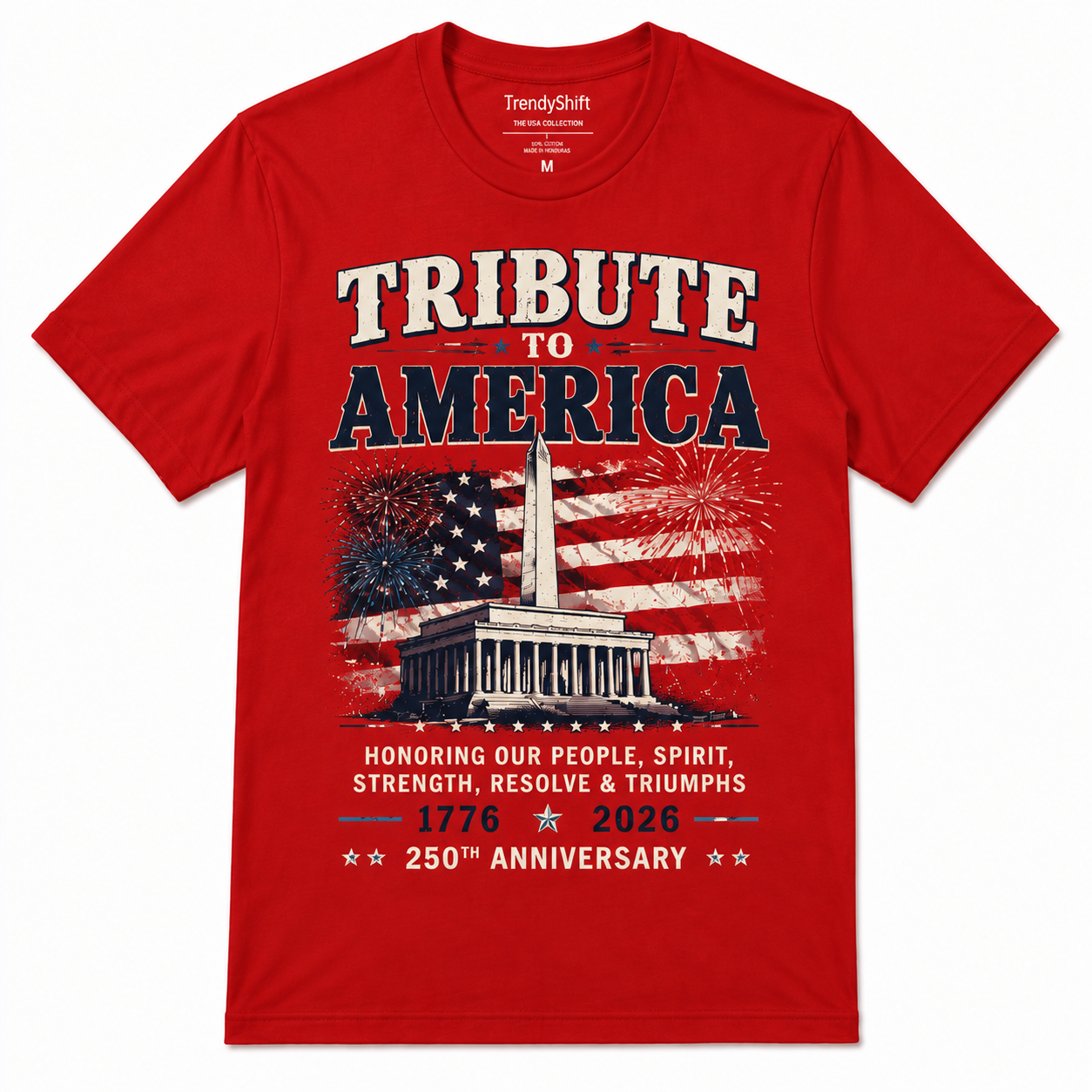 Tribute to America 250th Anniversary T-Shirt