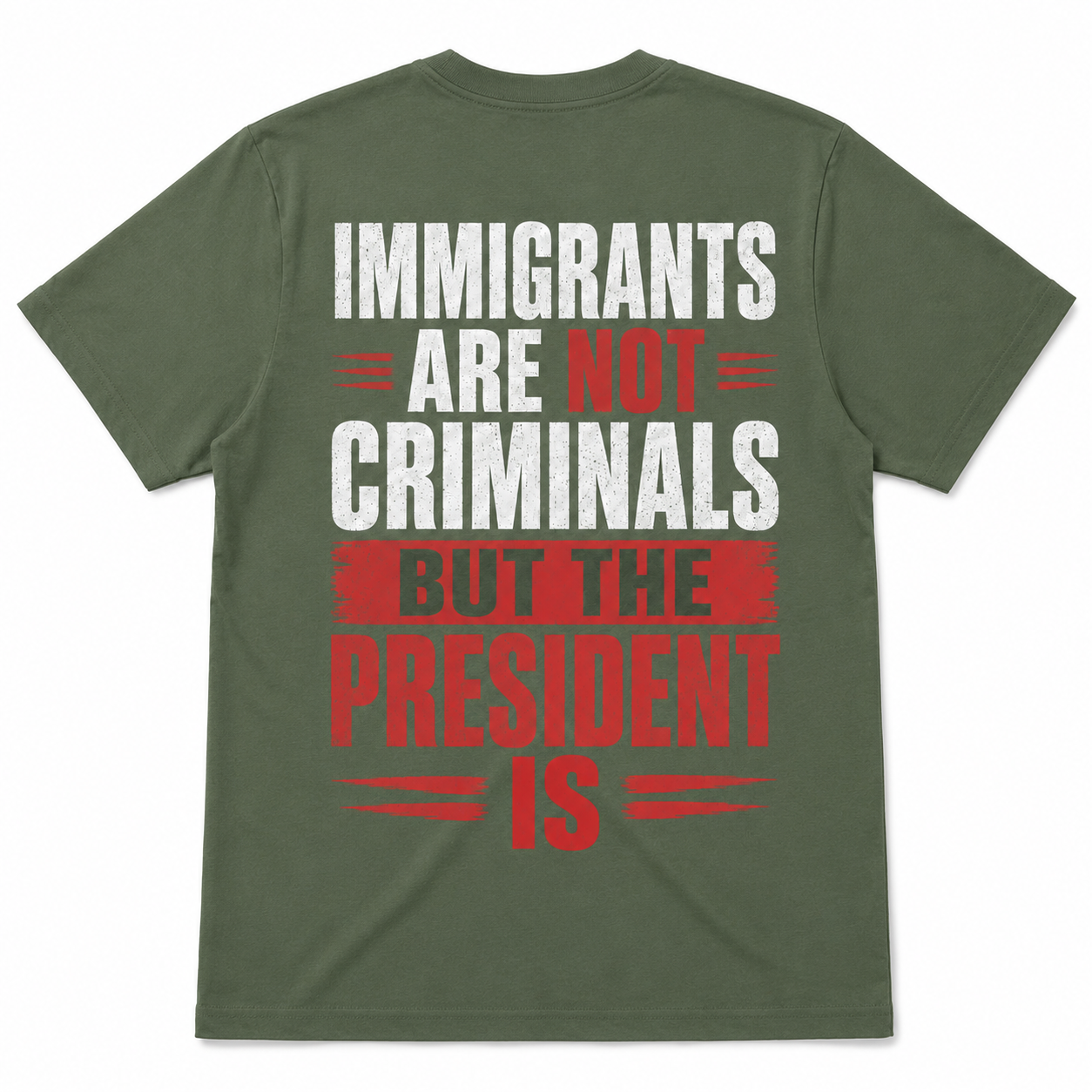 Immigrants Are Not Criminals, But the President Is