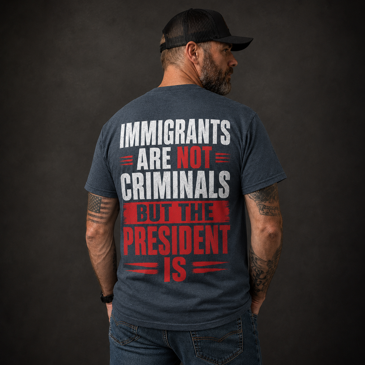 Immigrants Are Not Criminals, But the President Is