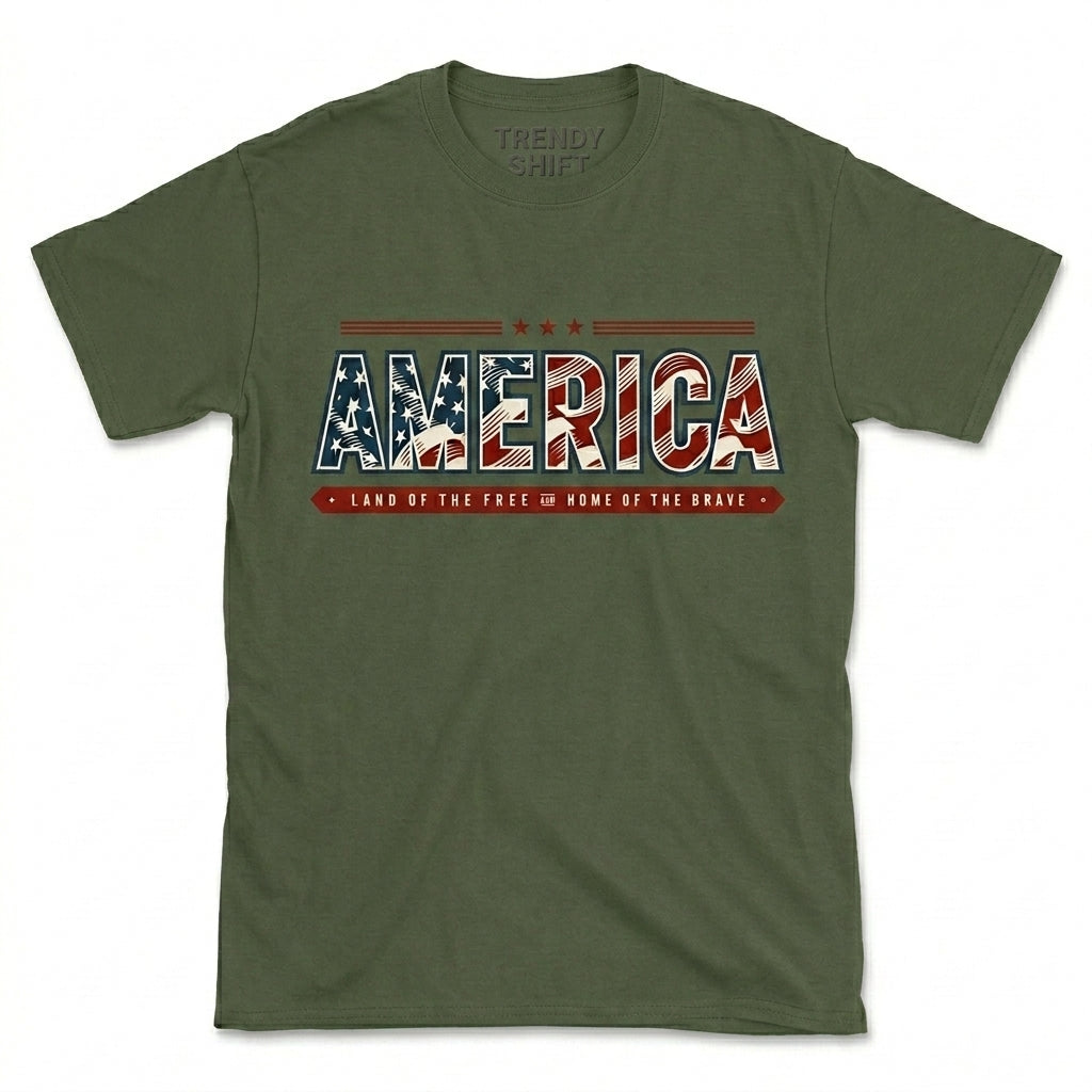 America Land of the Free T-Shirt