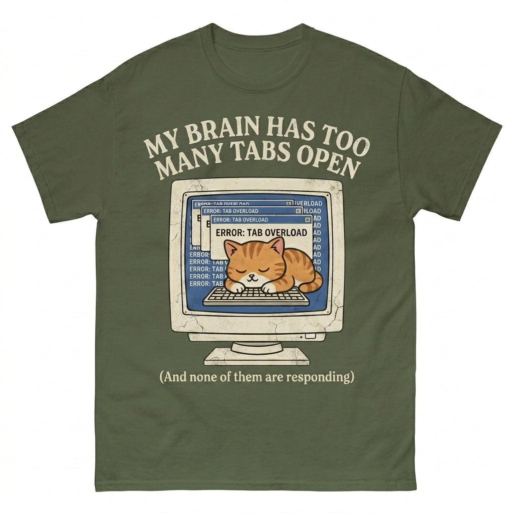 MY BRAIN HAS TOO MANY TABS OPEN And none of them are responding