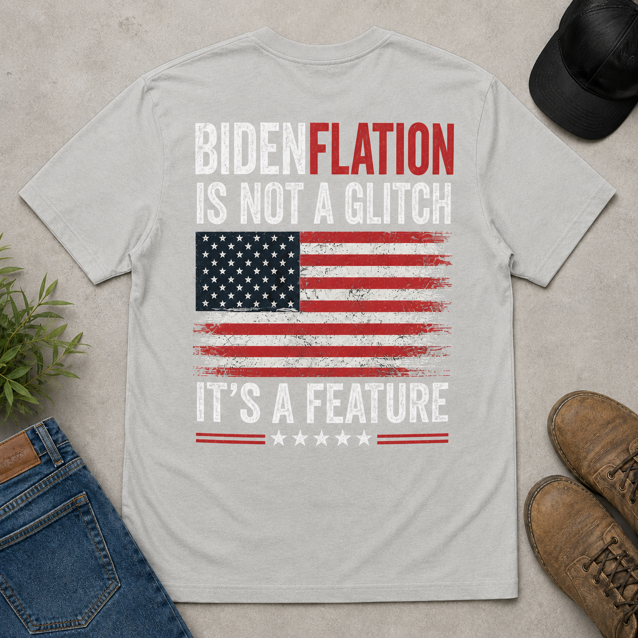 Bidenflation Is Not a Glitch Funny Political T-Shirt