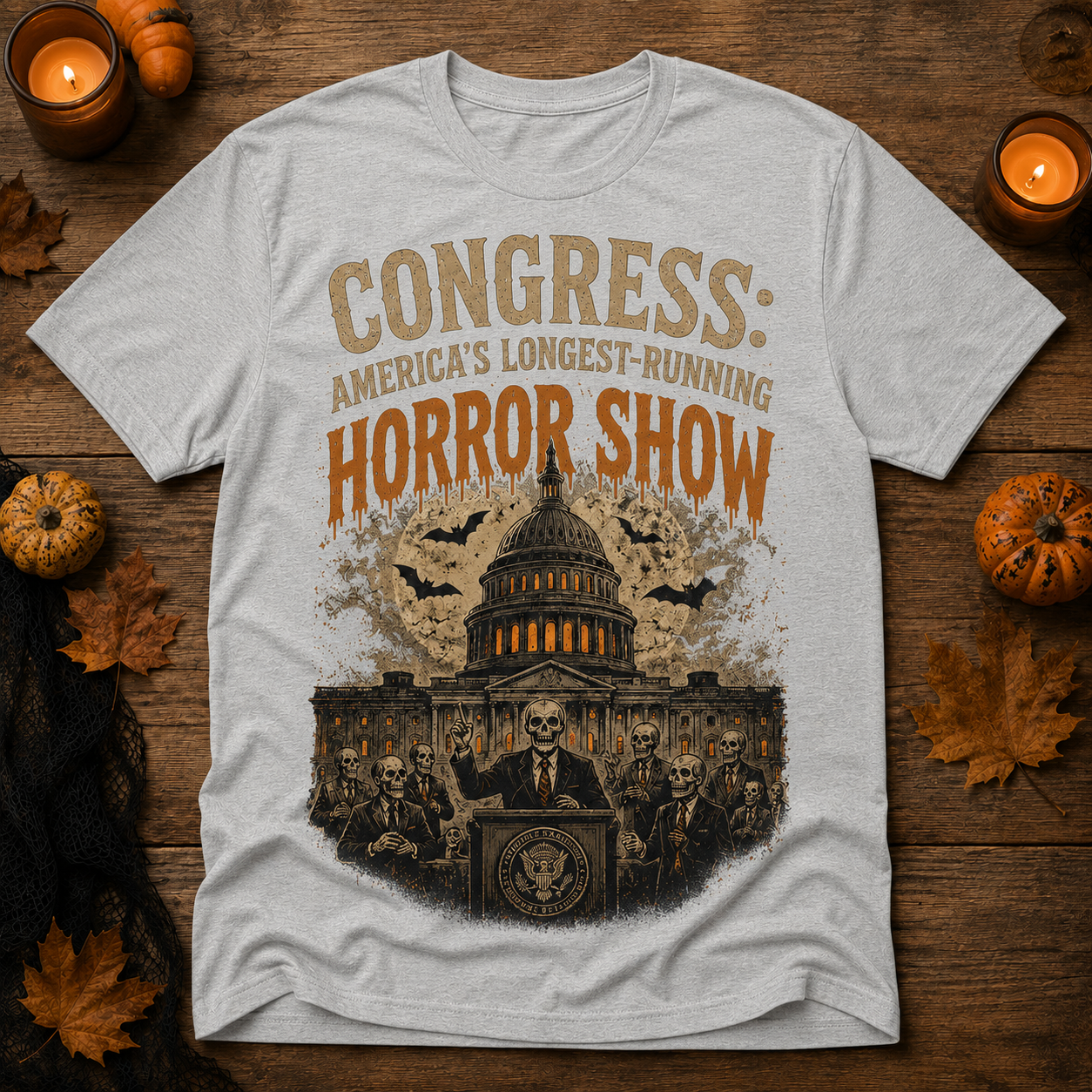 Congress America’s Longest-Running Horror Show T-Shirt