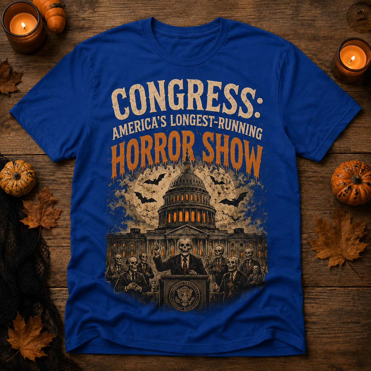 Congress America’s Longest-Running Horror Show T-Shirt