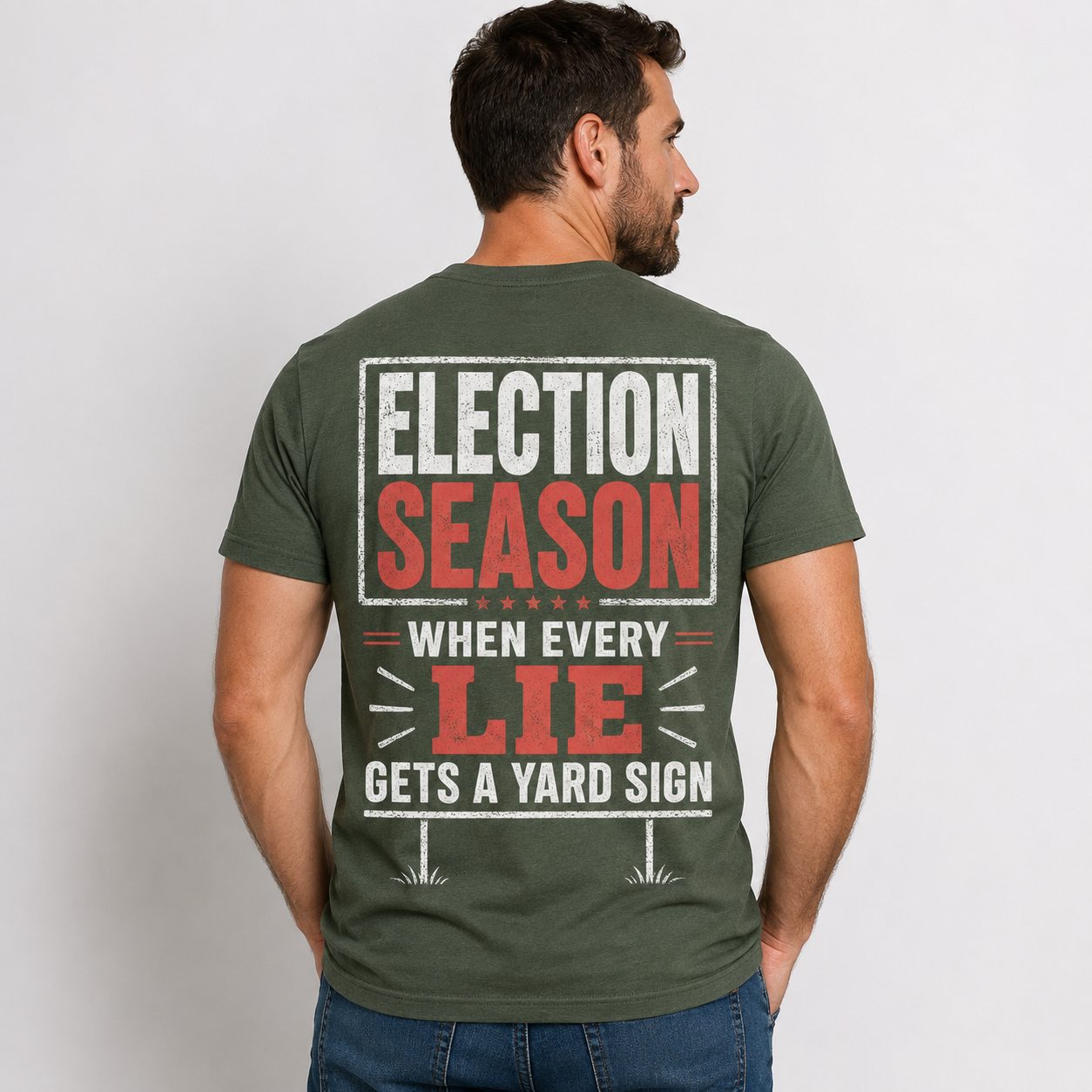 Election Season Yard Sign Funny T-Shirt