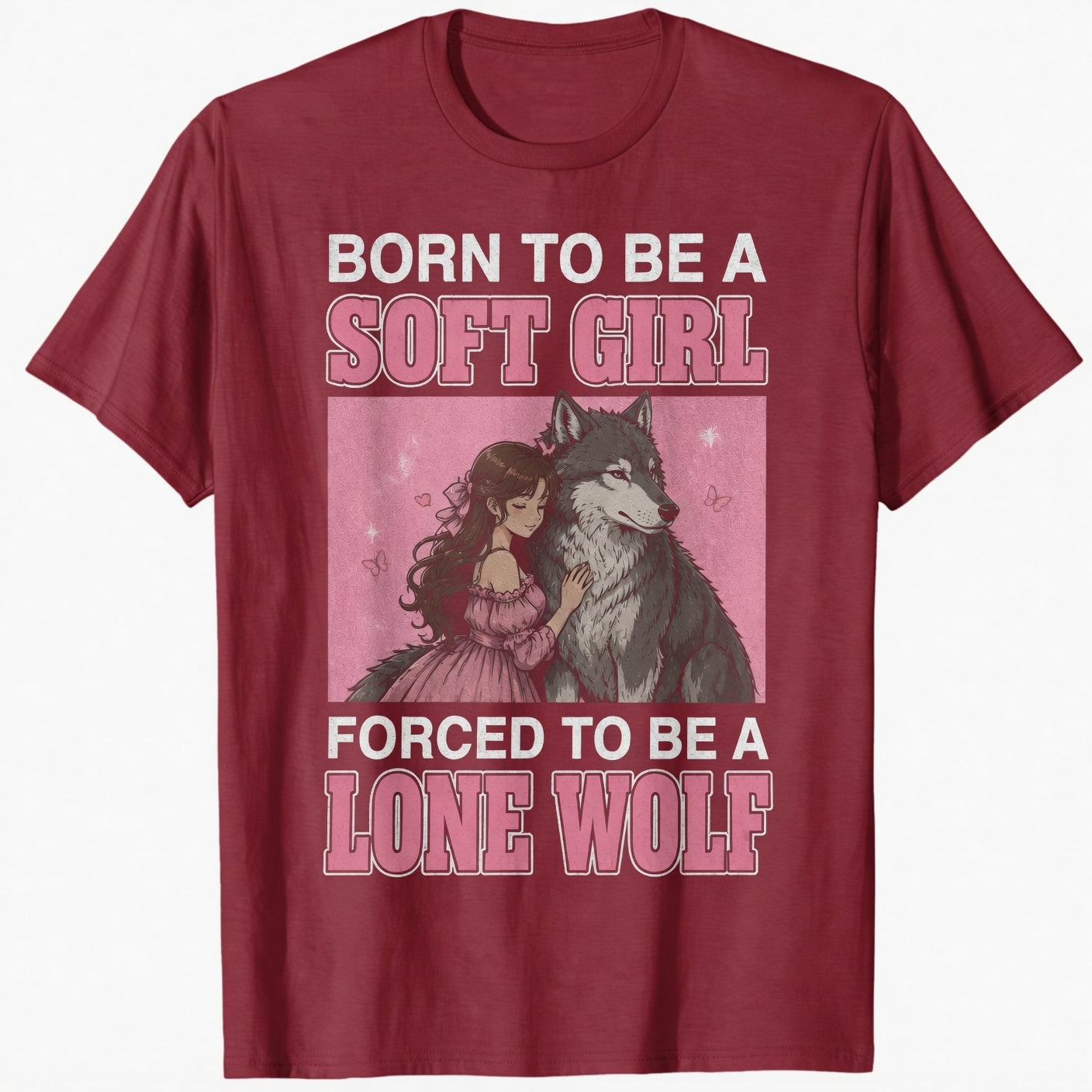 BORN TO BE A SOFT GIRL FORCED TO BE A LONE WOLF