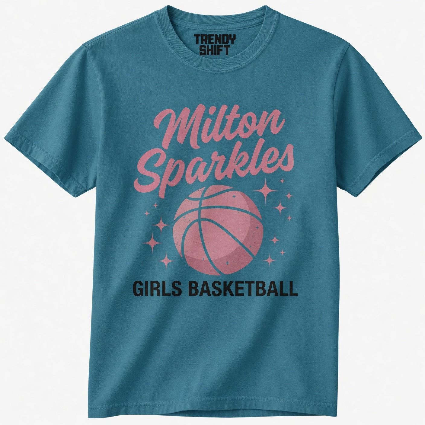 Milton Sparkles Girls Basketball T-Shirt