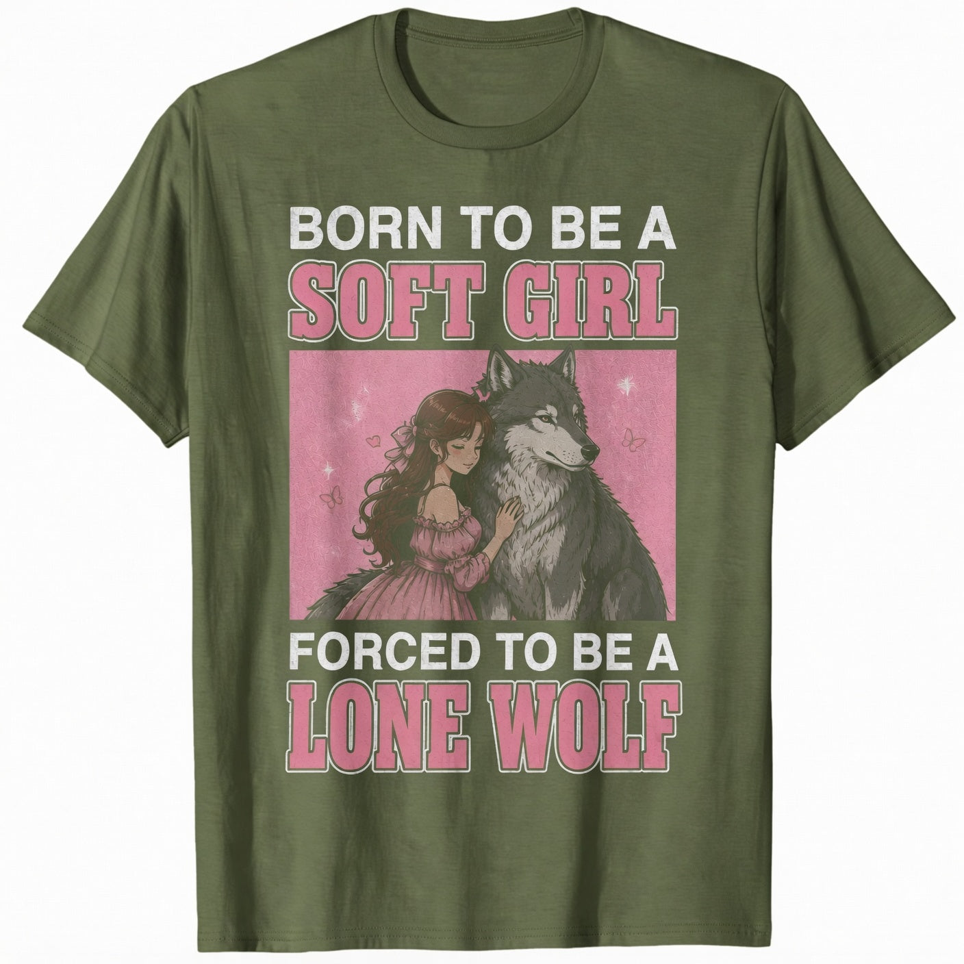 BORN TO BE A SOFT GIRL FORCED TO BE A LONE WOLF