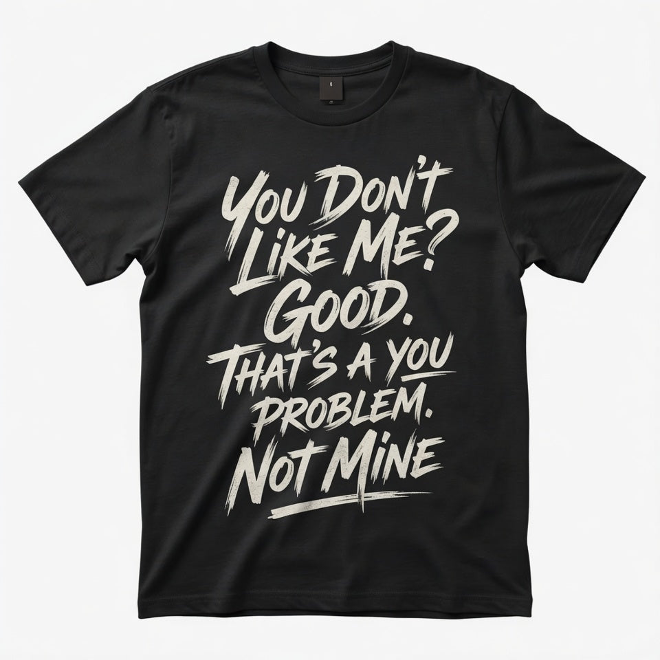 You Don't Like Me? Good. That's a you problem. Not Mine