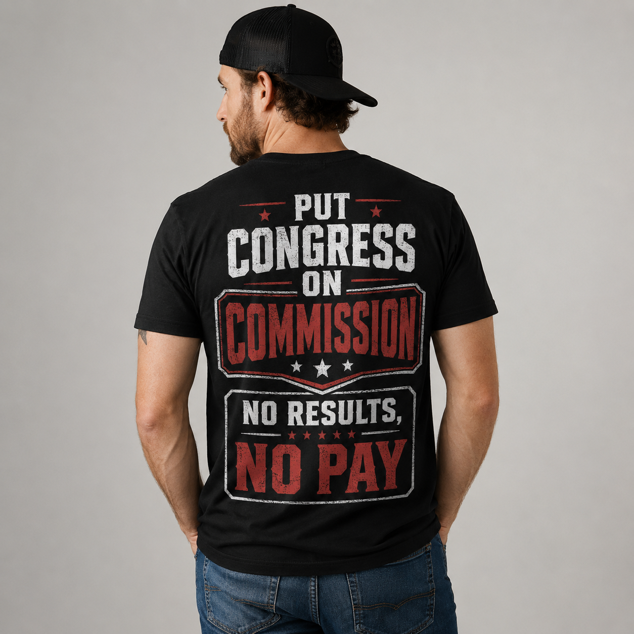 Put Congress on Commission Funny T-Shirt