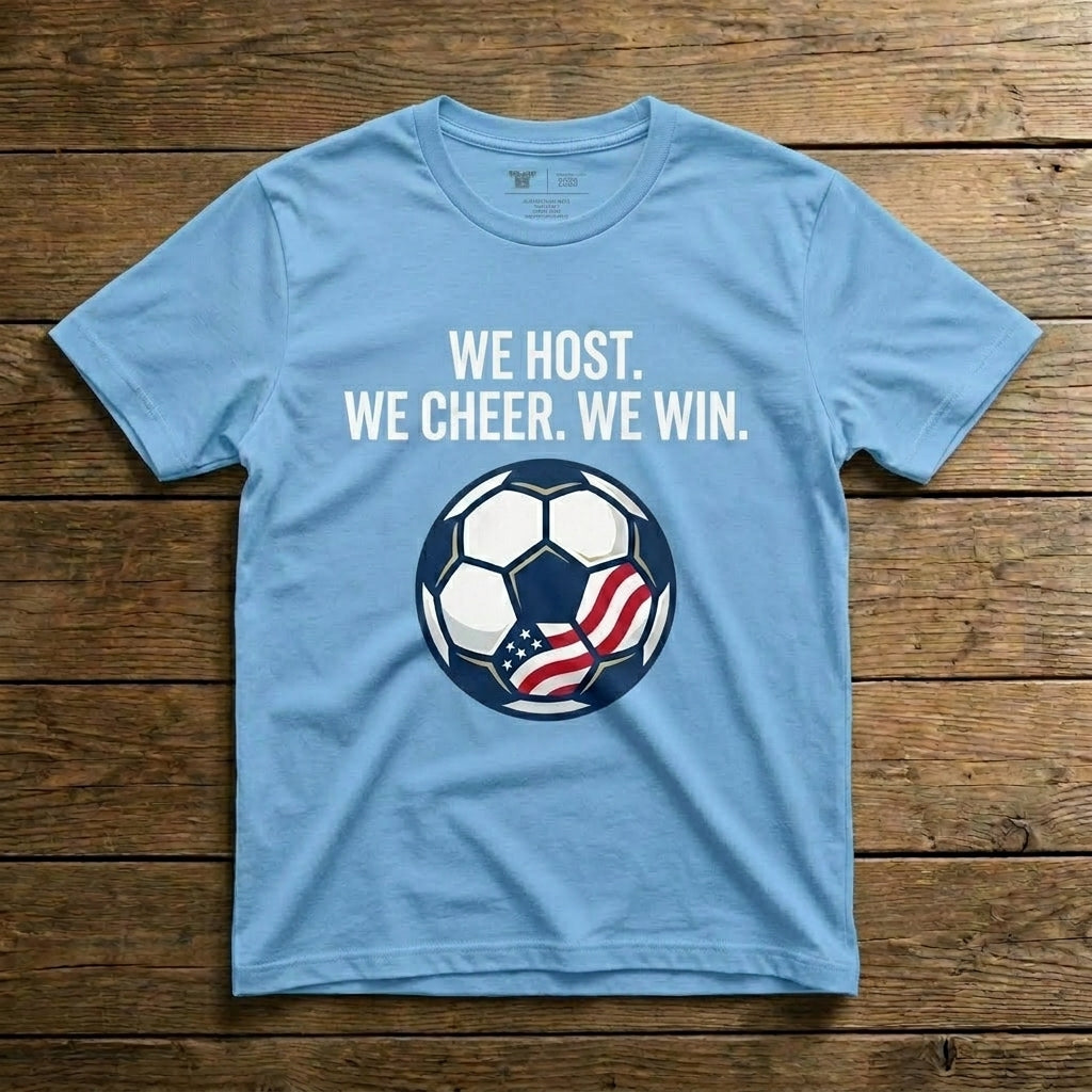 We Host We Cheer We Win