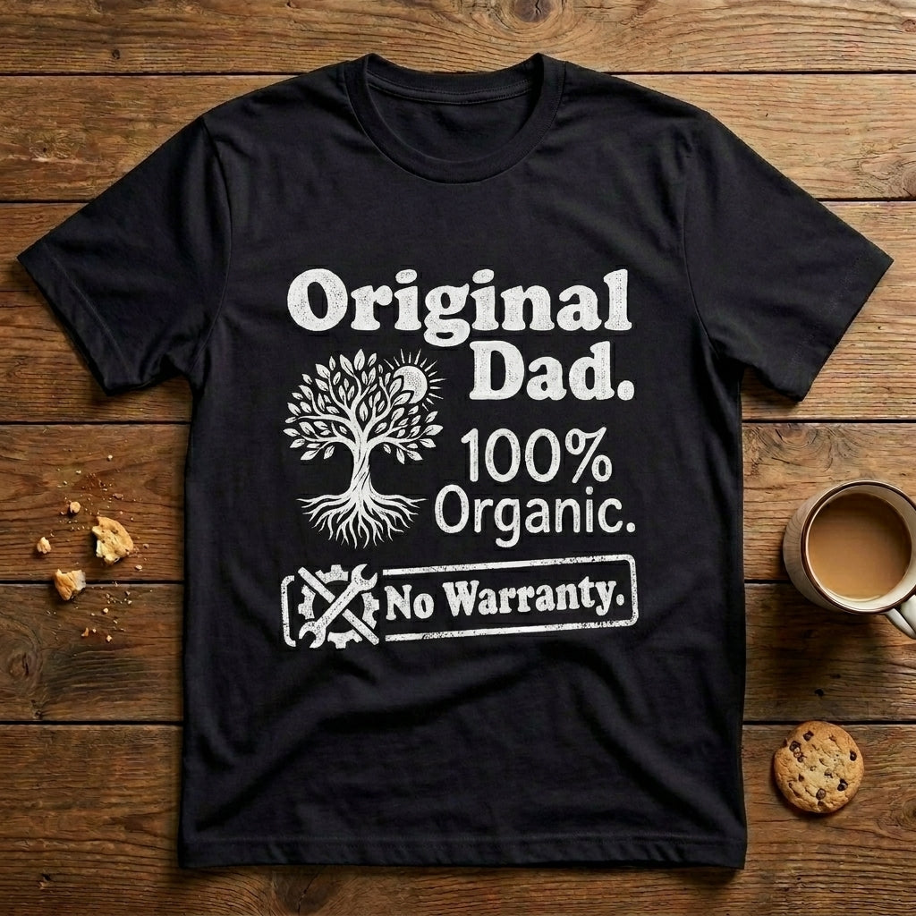 Original Dad. 100% Organic. No Warranty