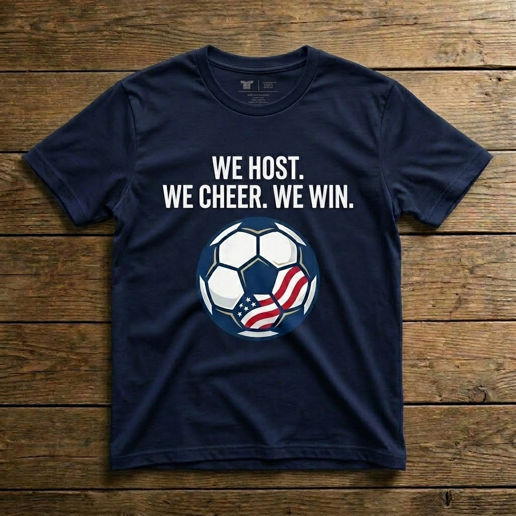 We Host We Cheer We Win
