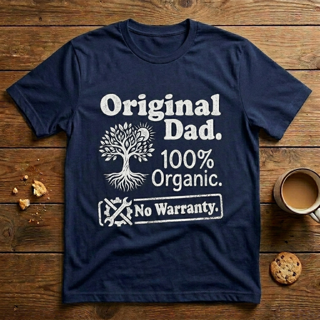 Original Dad. 100% Organic. No Warranty
