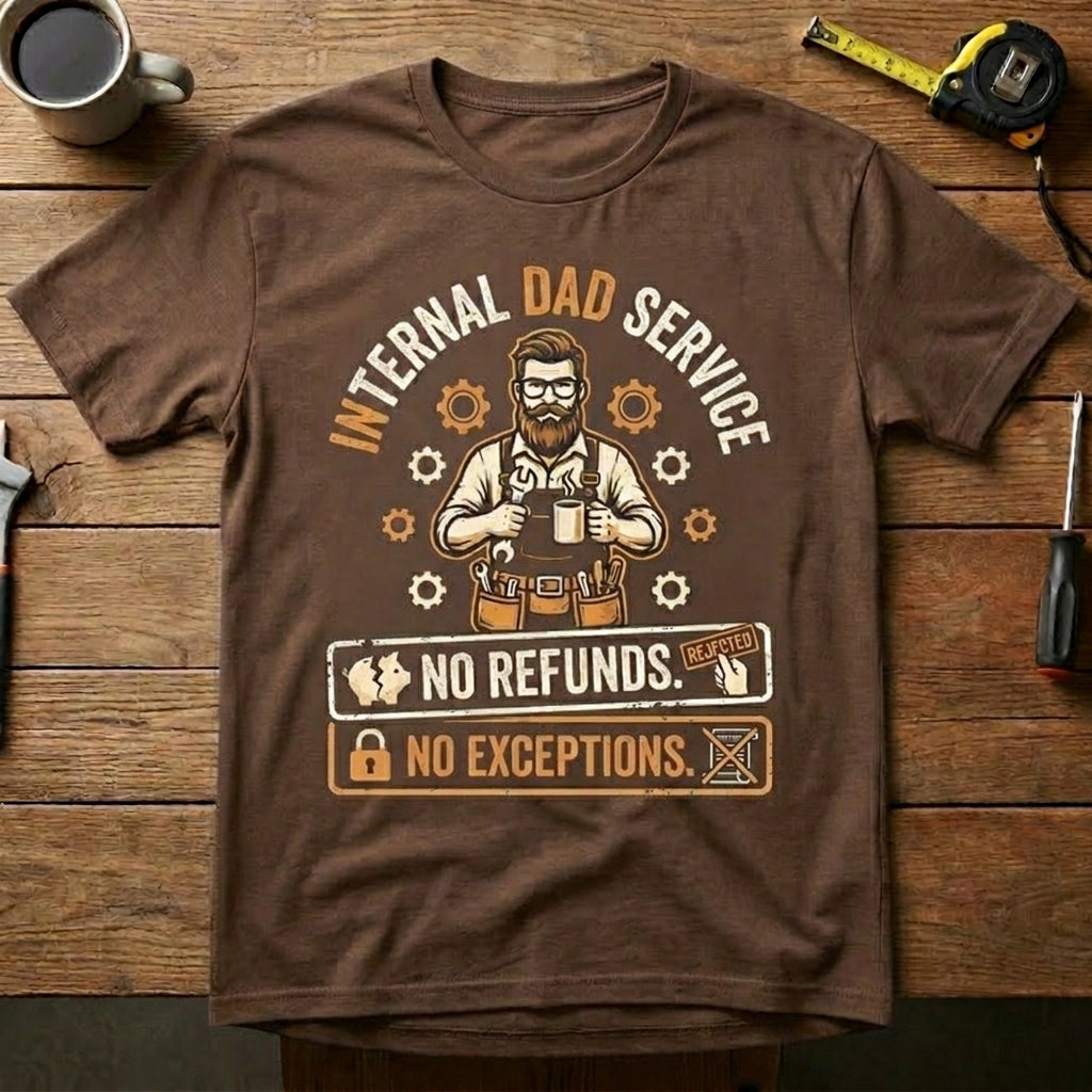 Internal Dad Service — No Refunds. No Exceptions.