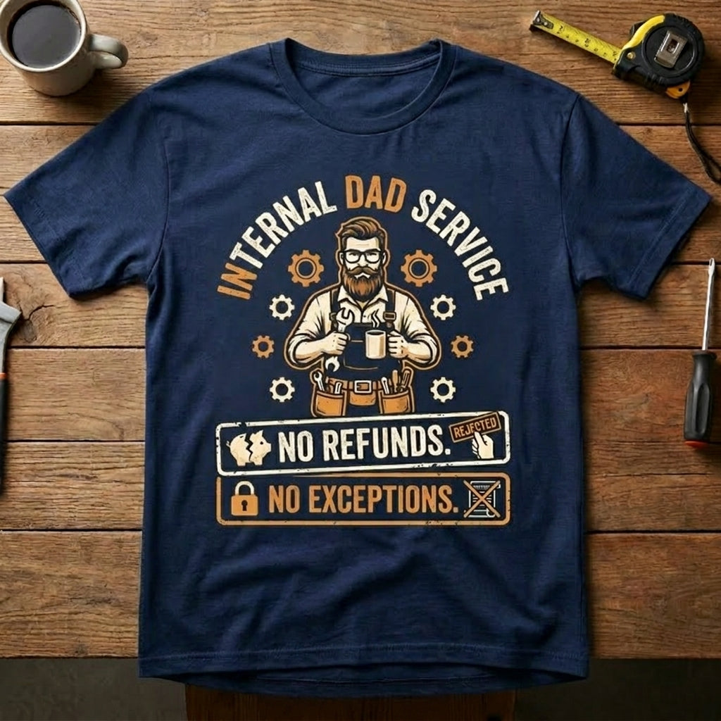 Internal Dad Service — No Refunds. No Exceptions.
